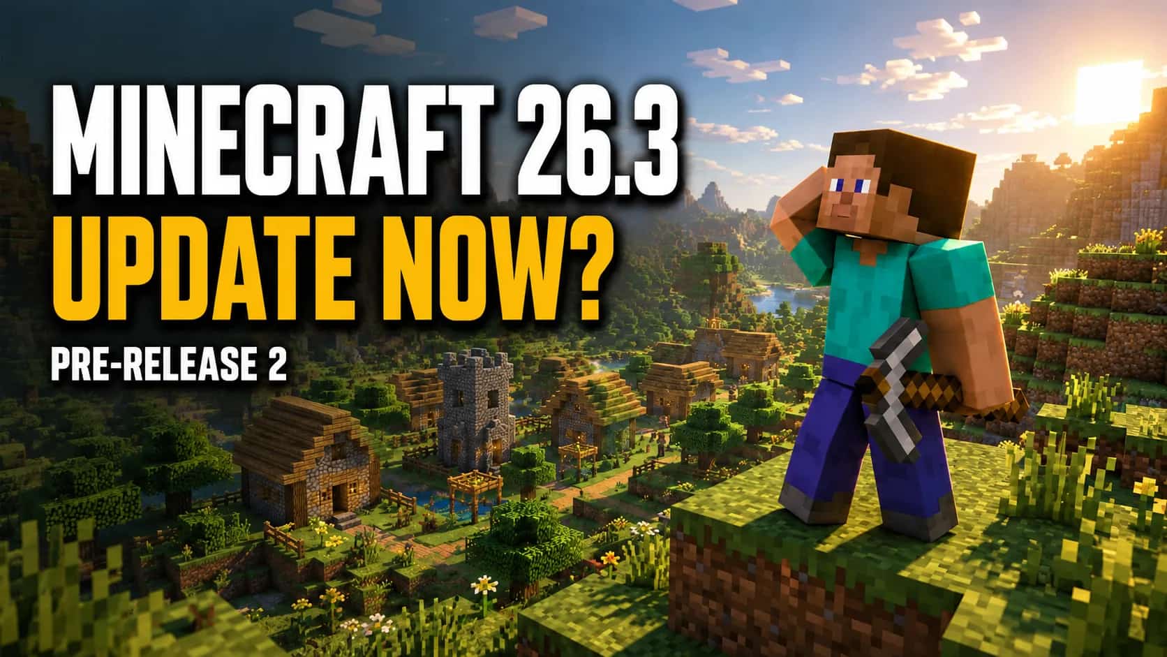 Minecraft 26.3 Pre-Release 2: 37 Fixes and a Server Testing Guide