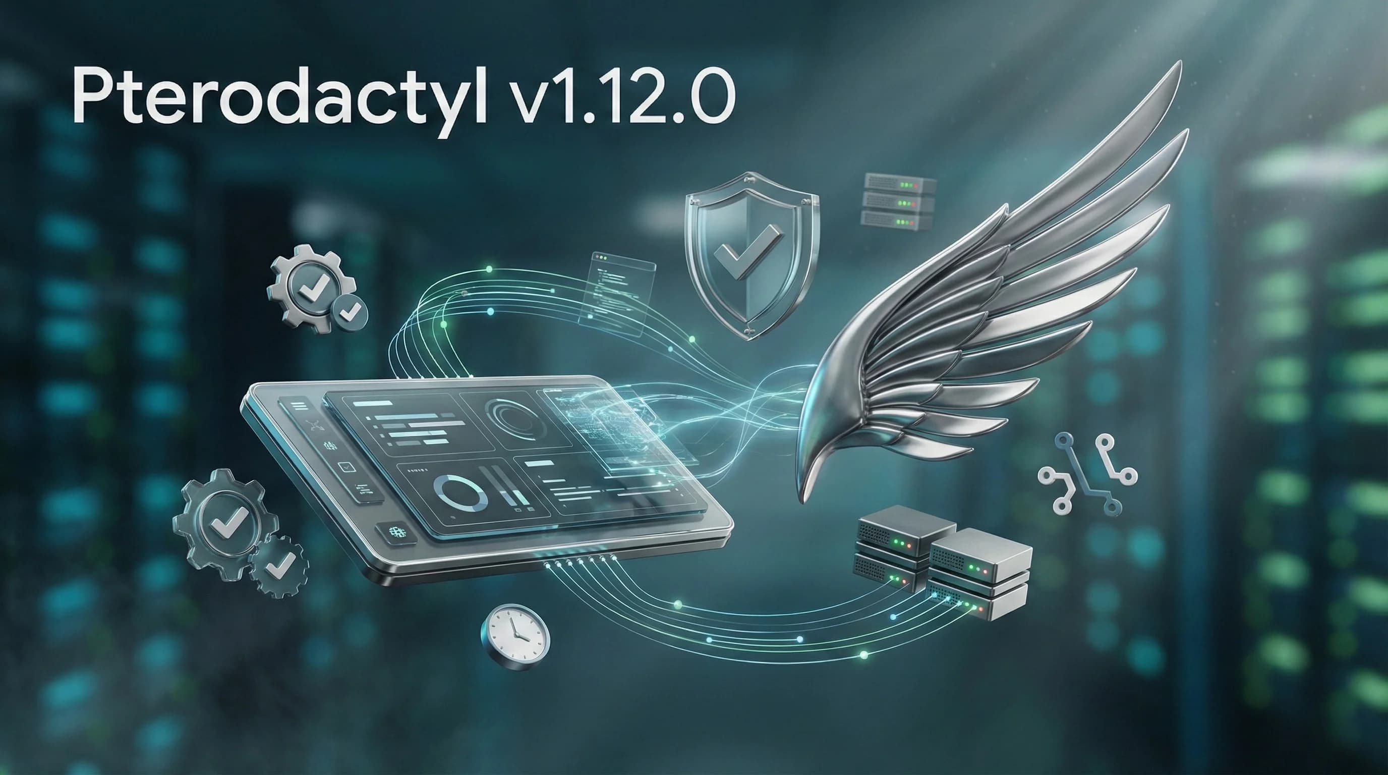 Pterodactyl v1.12.0 cambios clave y parches de seguridad