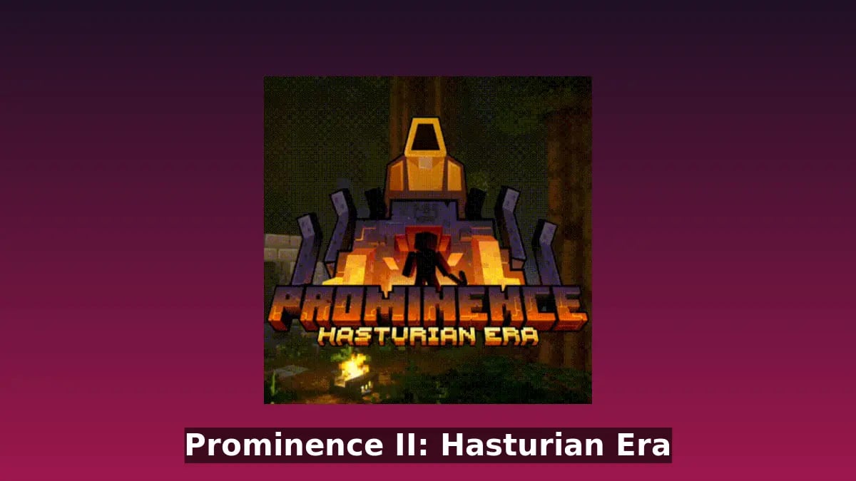 Official Prominence II Hasturian Era image for a Minecraft RPG modpack