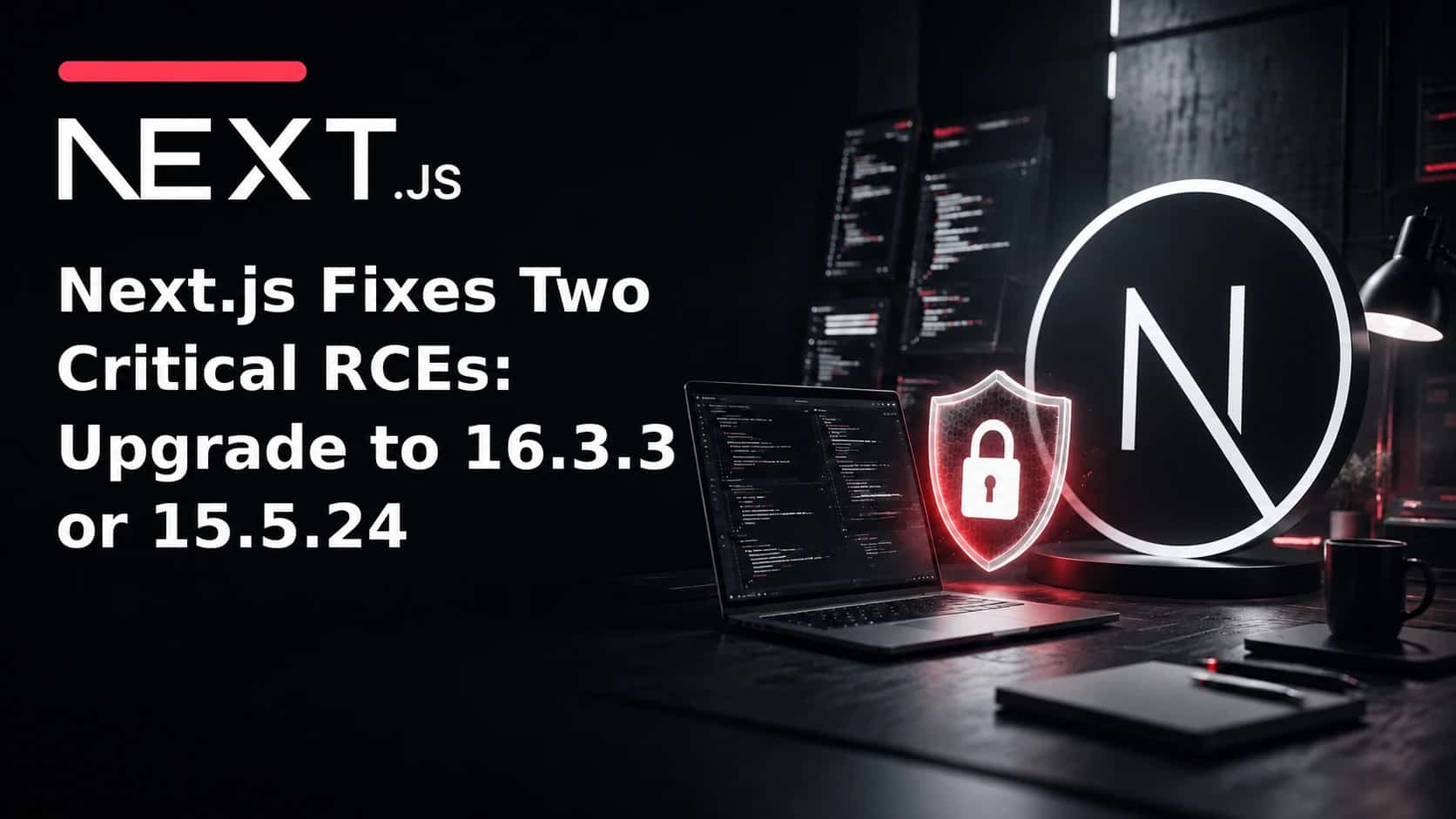 Next.js Fixes Two Critical RCEs: Upgrade to 16.3.3 or 15.5.24