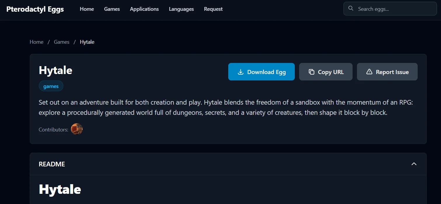 Hytale Pterodactyl Egg