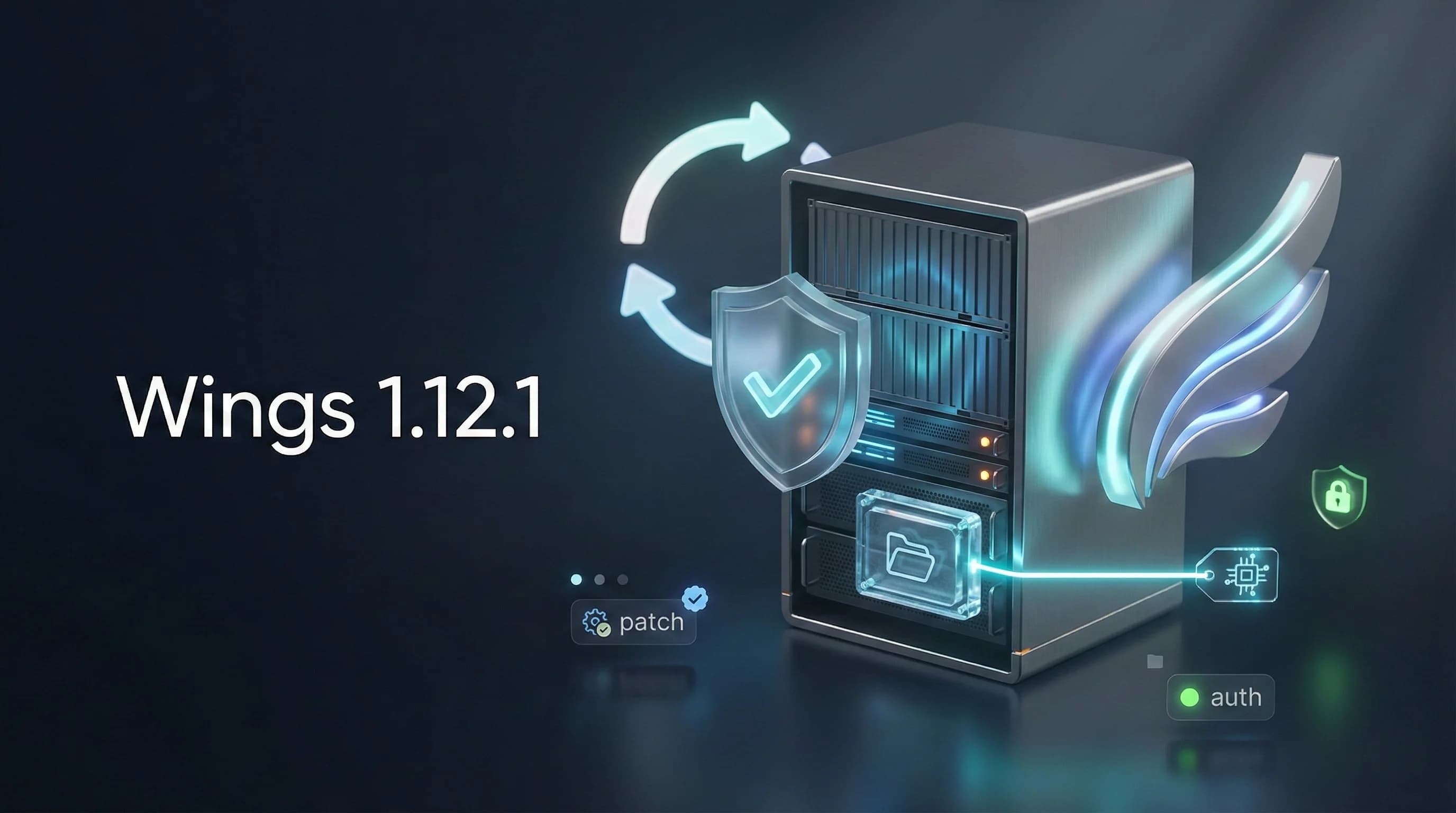 Wings 1.12.1 fixes Hytale re-auth with persistent machine-id